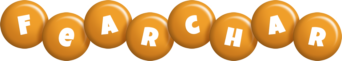 Fearchar candy-orange logo