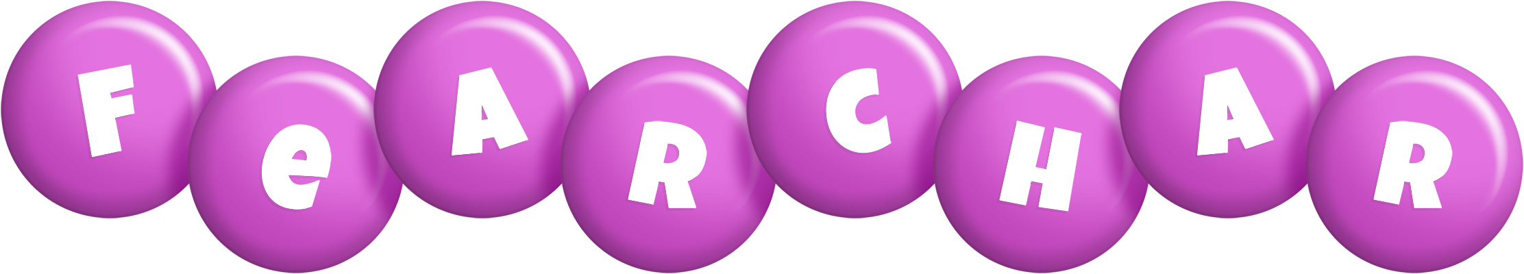 Fearchar candy-purple logo