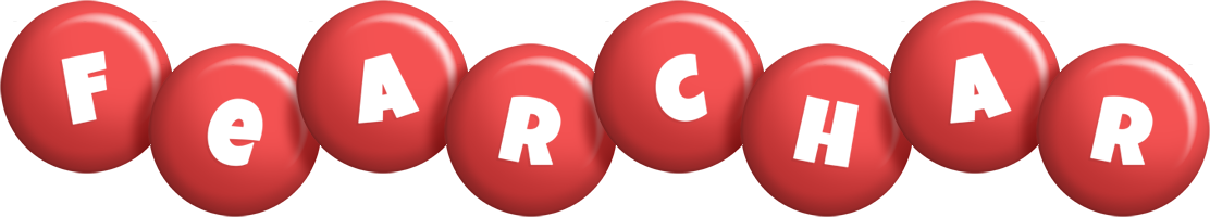 Fearchar candy-red logo