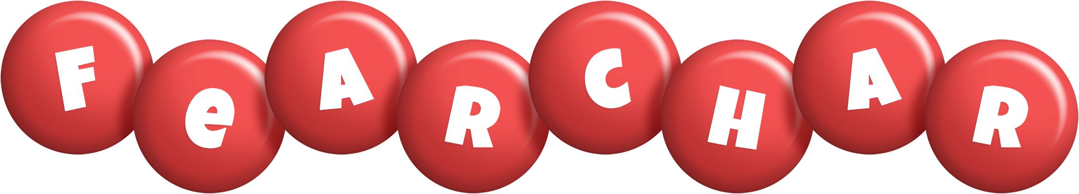 Fearchar candy-red logo
