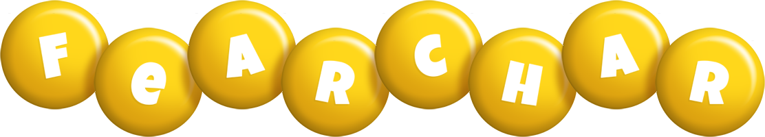 Fearchar candy-yellow logo