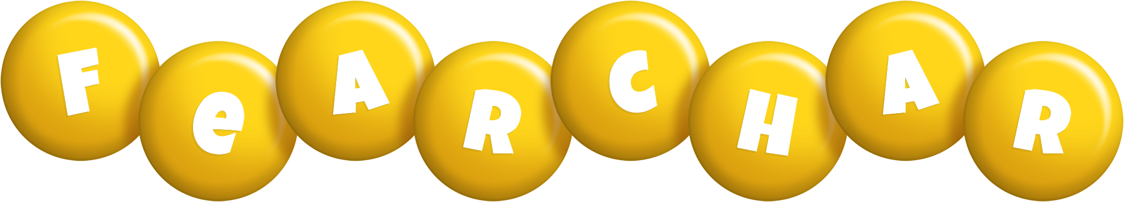 Fearchar candy-yellow logo