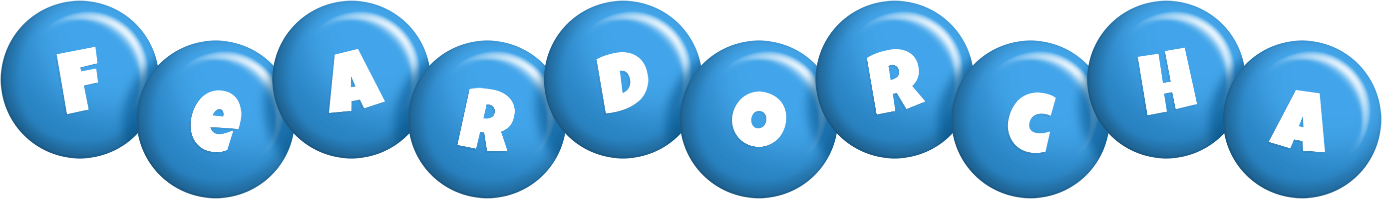 Feardorcha candy-blue logo