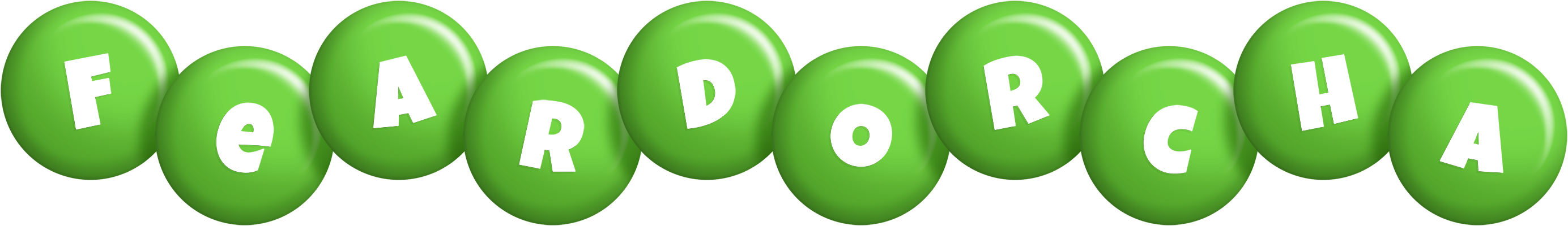 Feardorcha candy-green logo
