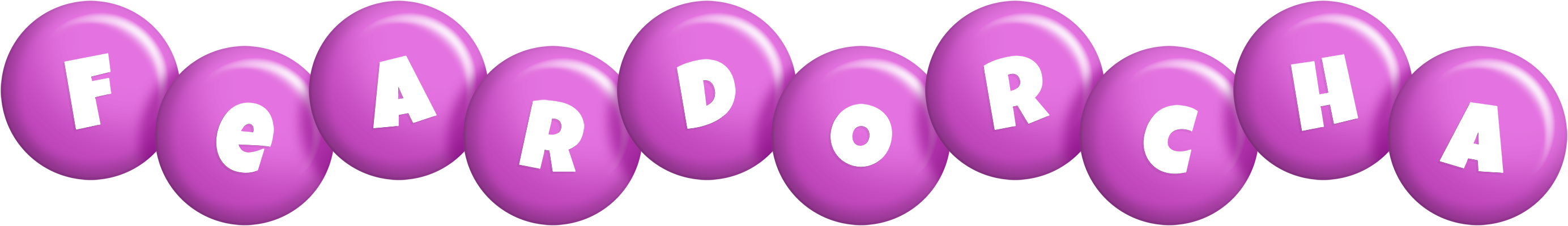 Feardorcha candy-purple logo