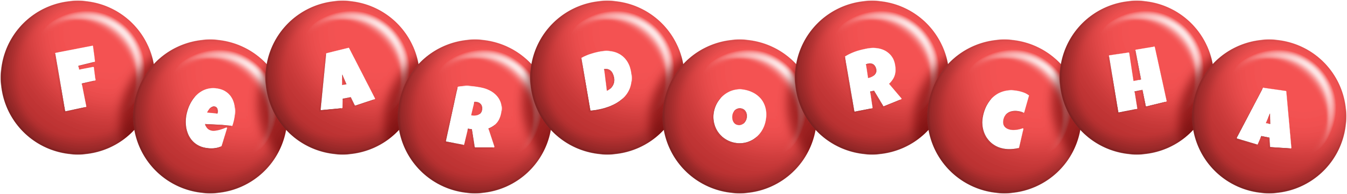 Feardorcha candy-red logo