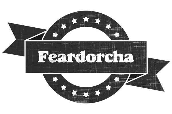 Feardorcha grunge logo