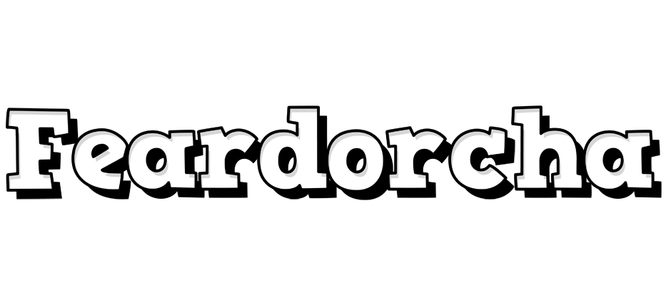Feardorcha snowing logo