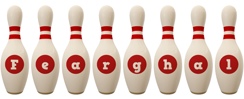 Fearghal bowling-pin logo