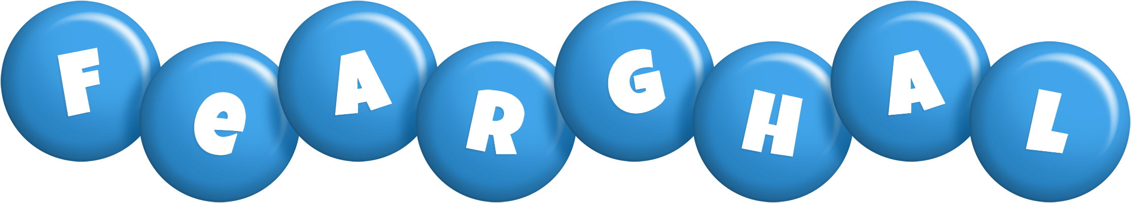 Fearghal candy-blue logo