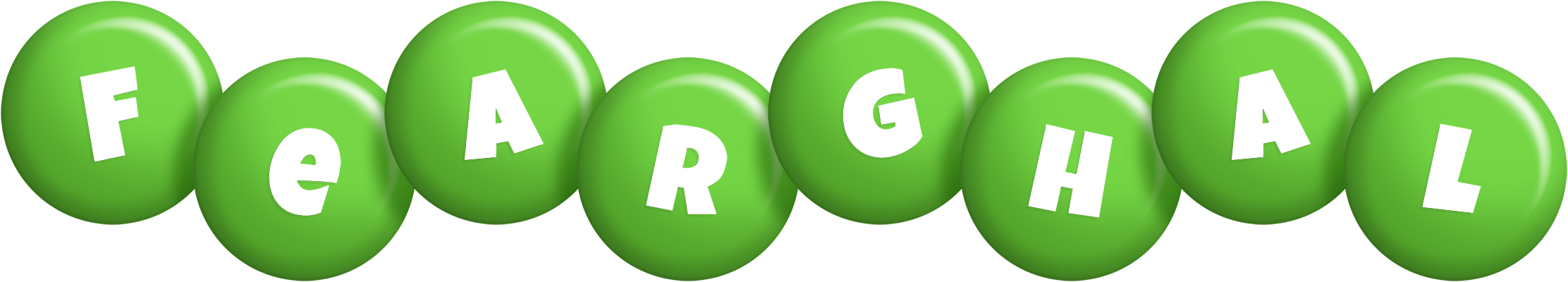 Fearghal candy-green logo