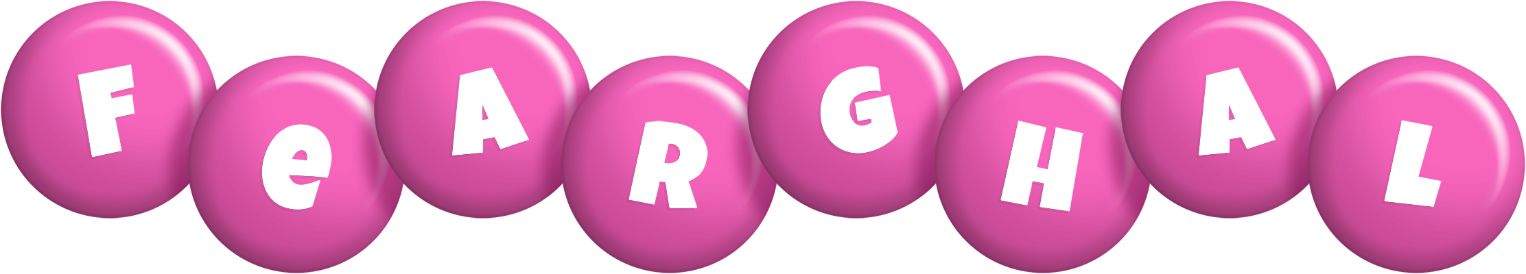 Fearghal candy-pink logo