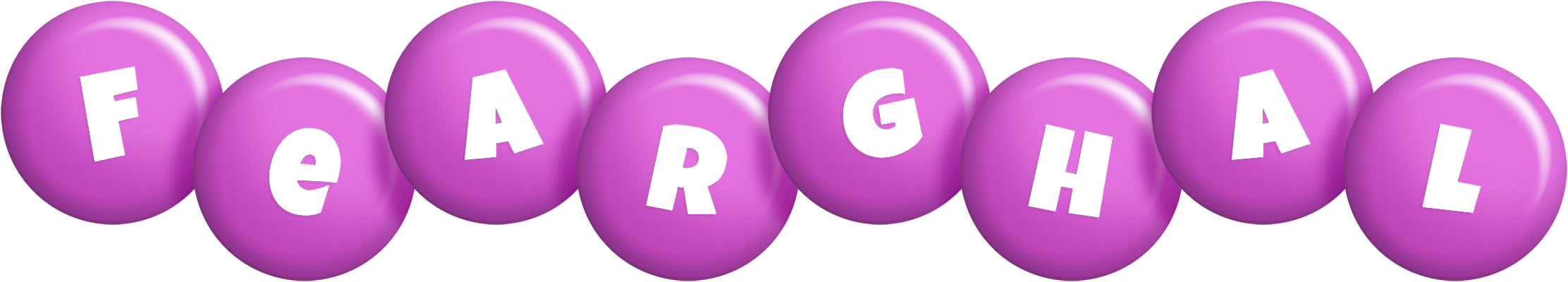 Fearghal candy-purple logo