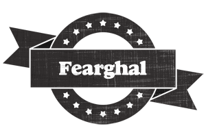 Fearghal grunge logo