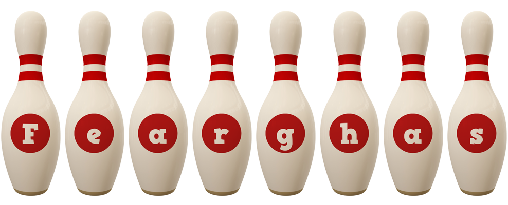 Fearghas bowling-pin logo