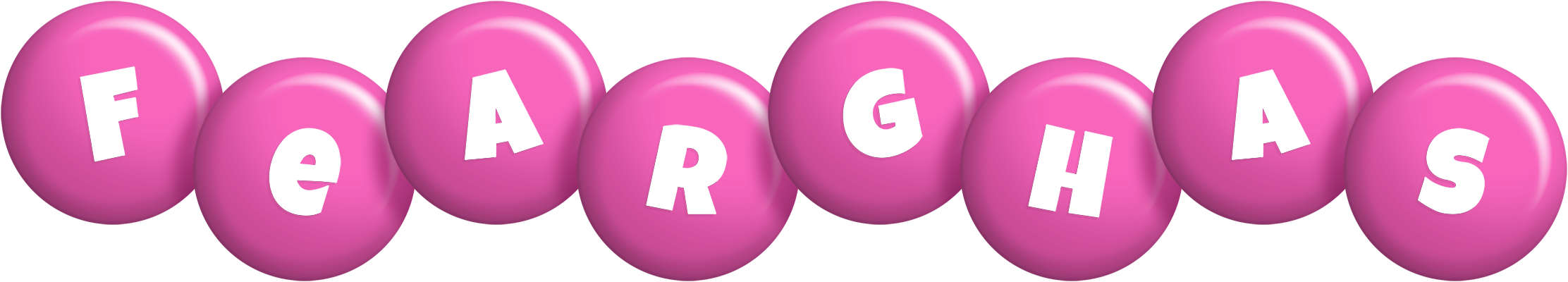 Fearghas candy-pink logo