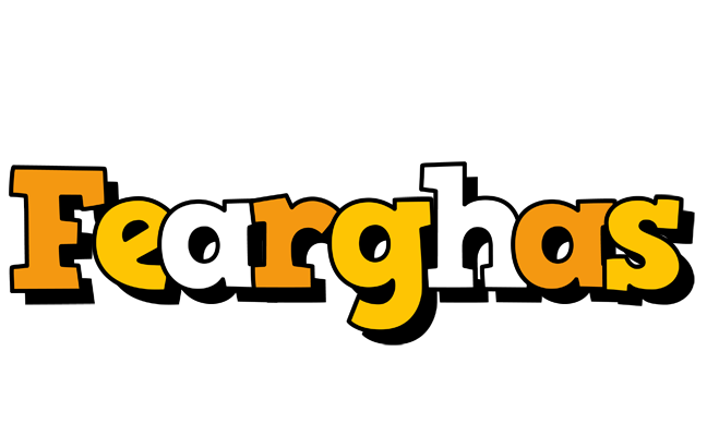 Fearghas cartoon logo