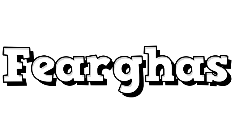 Fearghas snowing logo