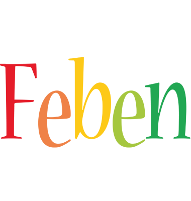 Feben birthday logo