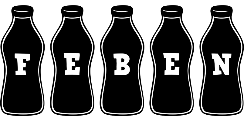 Feben bottle logo