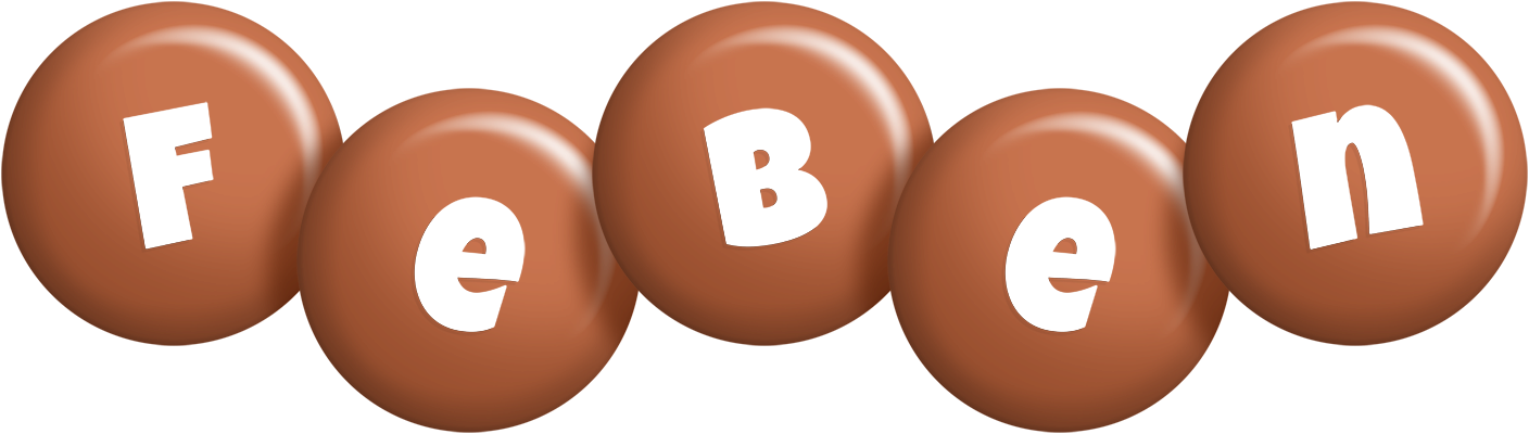 Feben candy-brown logo