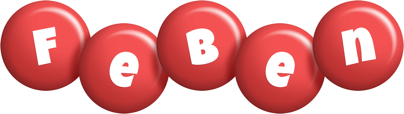 Feben candy-red logo