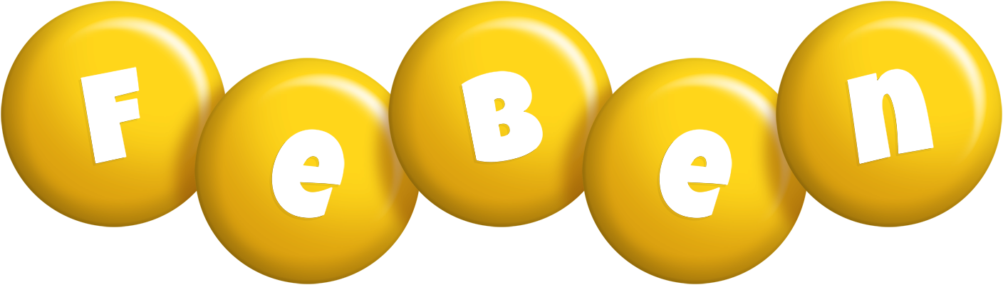 Feben candy-yellow logo