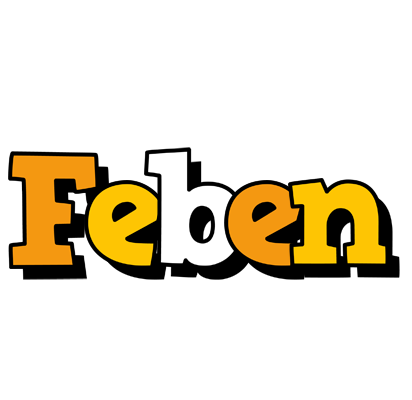 Feben cartoon logo