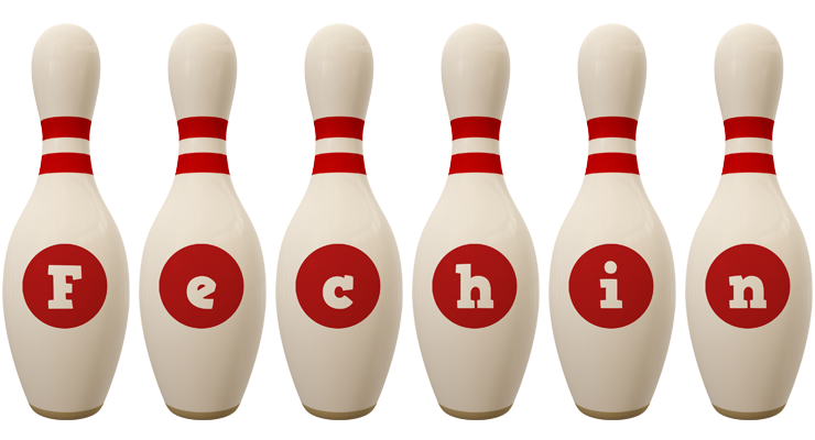 Fechin bowling-pin logo
