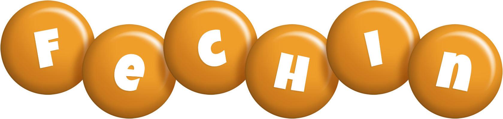 Fechin candy-orange logo