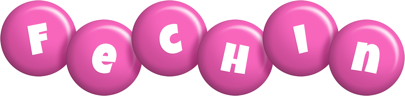Fechin candy-pink logo