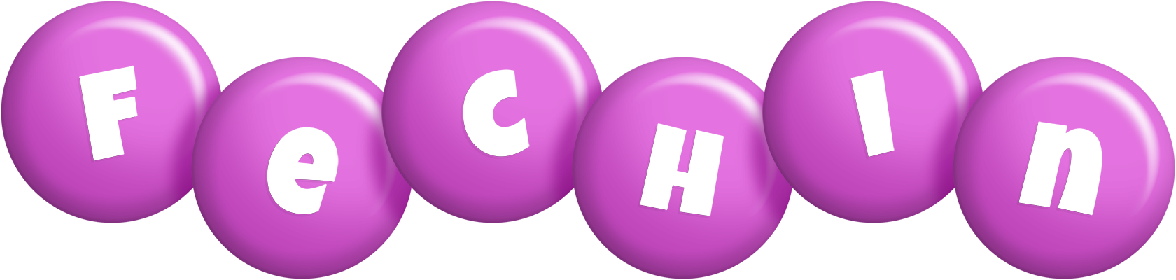 Fechin candy-purple logo