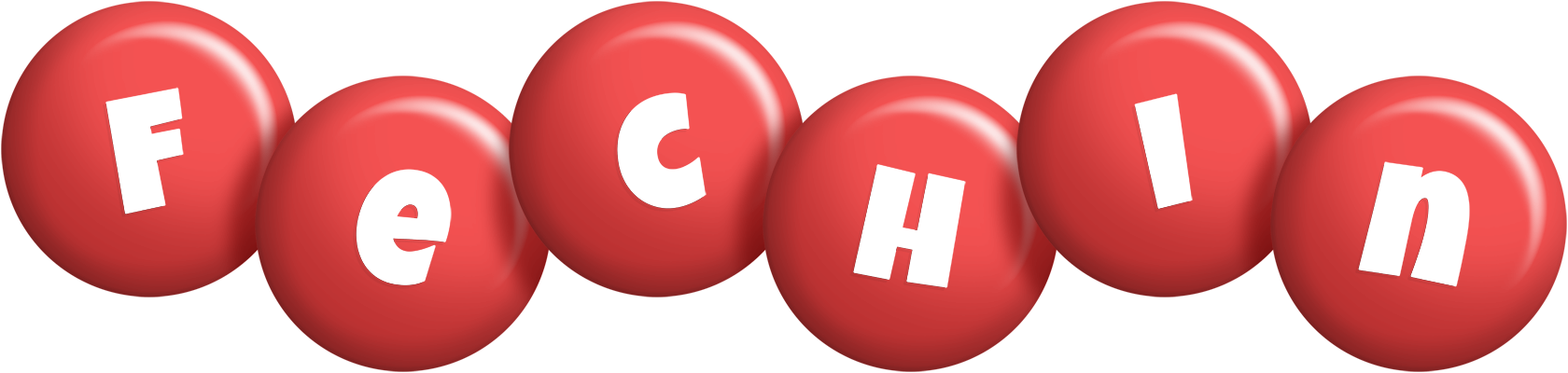 Fechin candy-red logo