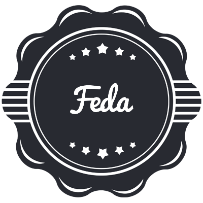 Feda badge logo