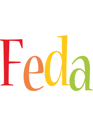 Feda birthday logo