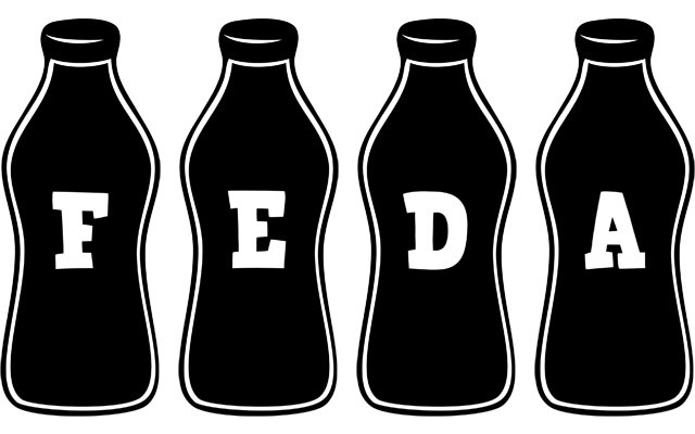 Feda bottle logo