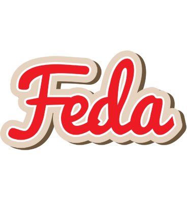 Feda chocolate logo