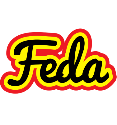 Feda flaming logo