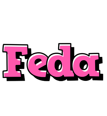 Feda girlish logo