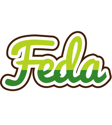 Feda golfing logo