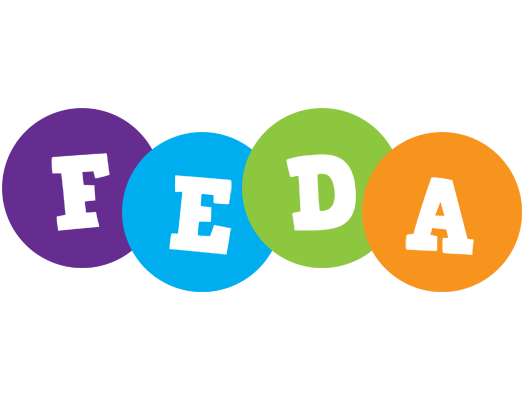 Feda happy logo