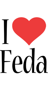 Feda i-love logo