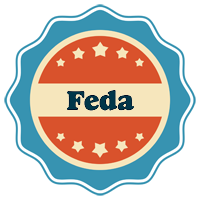 Feda labels logo