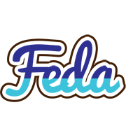 Feda raining logo