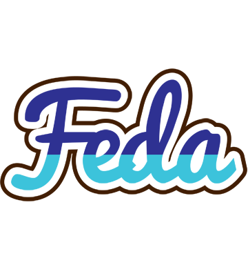 Feda raining logo