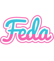 Feda woman logo