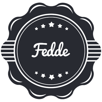 Fedde badge logo