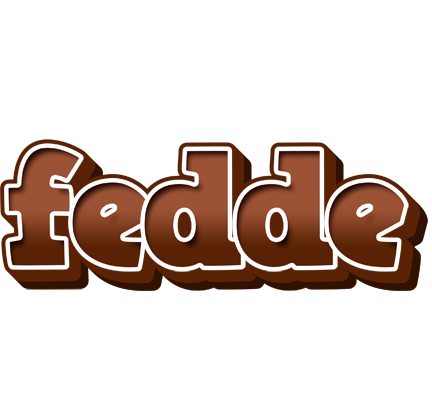Fedde brownie logo