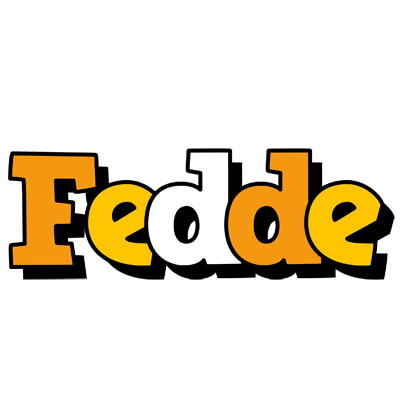 Fedde cartoon logo