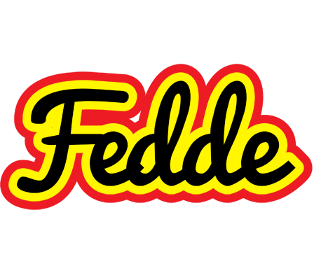 Fedde flaming logo